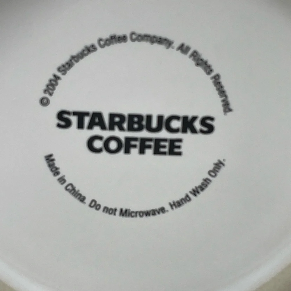Starbucks 2004 Purple Tapestry Damask Brocade Gold Rim Coffee Cup - Picture 4 of 9